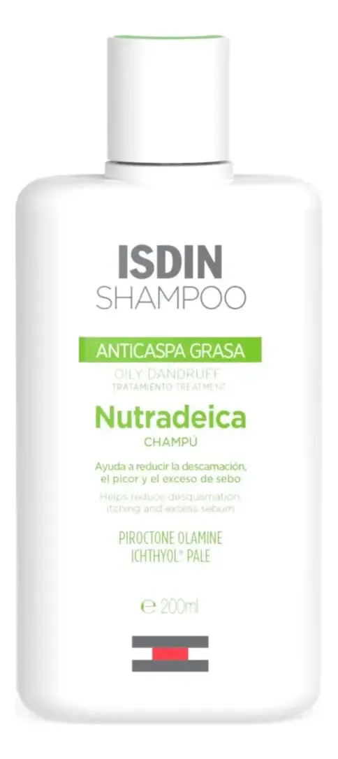 Shampoo Nutradeica Anticaspa Grasa 200ml Isdin