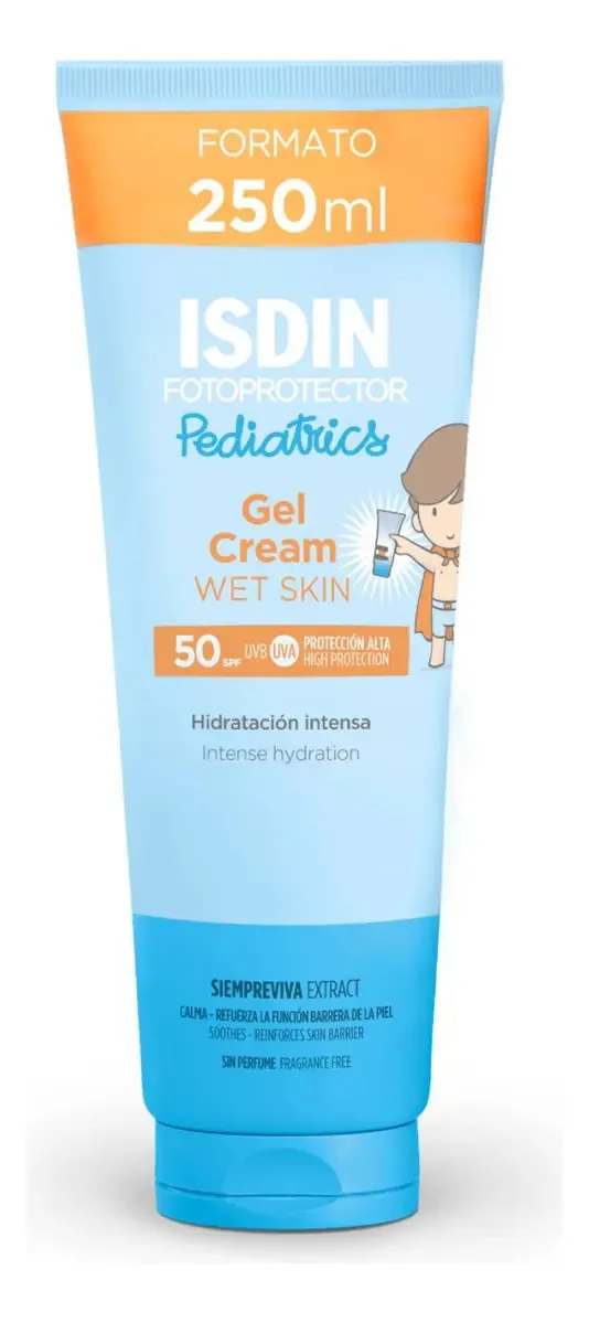 ISDIN Pediatrics Fotoprotector Kids gel-crema FPS 50+ 250 ml