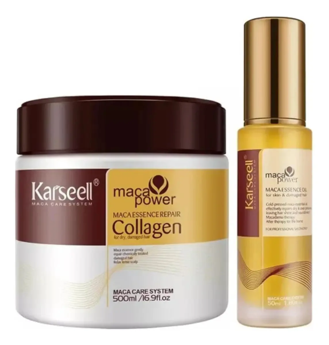 Karseell Kit Mascarilla Colágeno y Aceite de Argán (dúo)