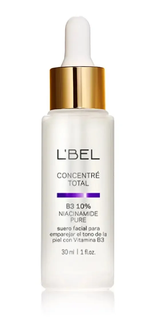 L'bel Suero Facial Concentré B3 10% Con Niacinamida Pura