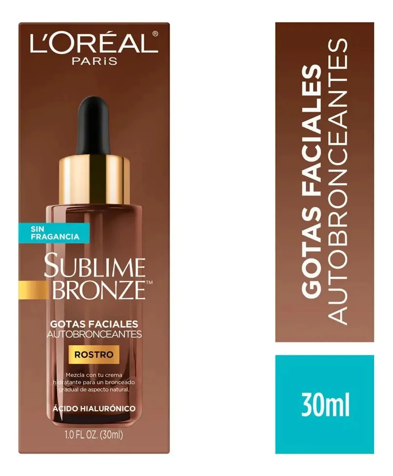L'Oréal Paris Sublime Bronze Gotas Autobronceantes Faciales (30 ml)