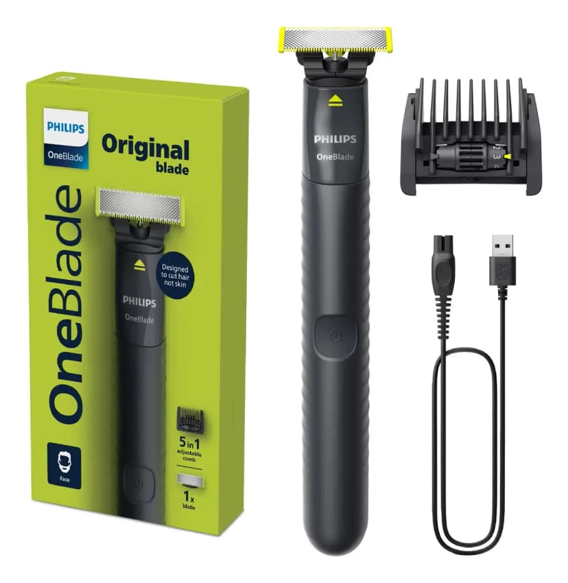 Philips OneBlade QP1425/10 con Peine Recortador 5 en 1