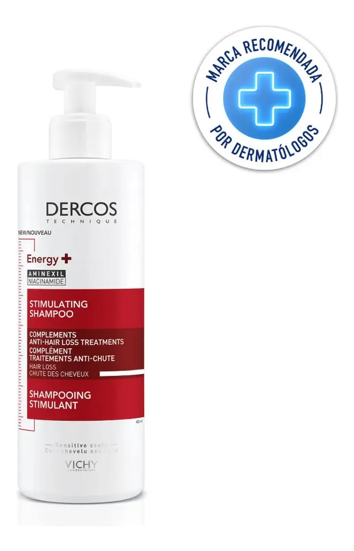 Vichy Dercos Shampoo Dosificador Anti-caída 400ml Unidad
